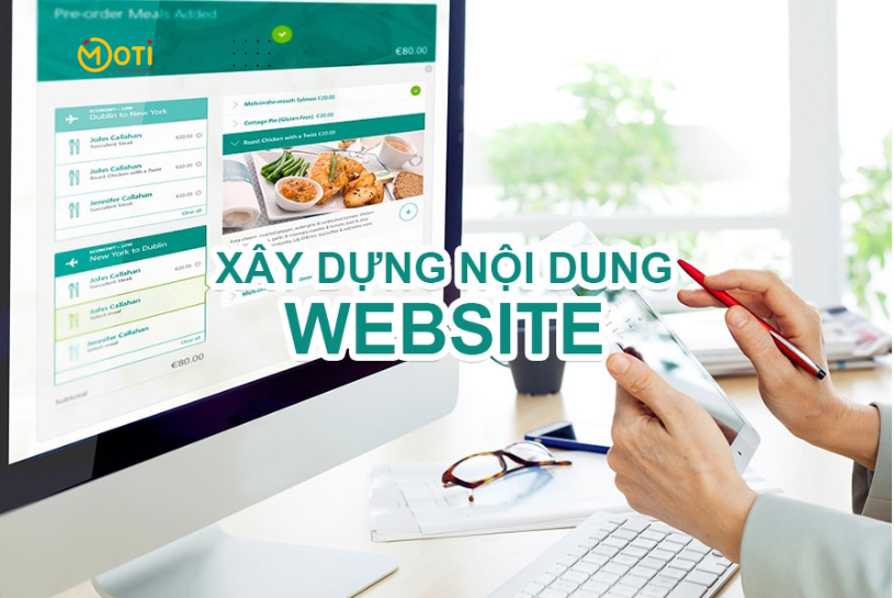 các công việc quản trị website