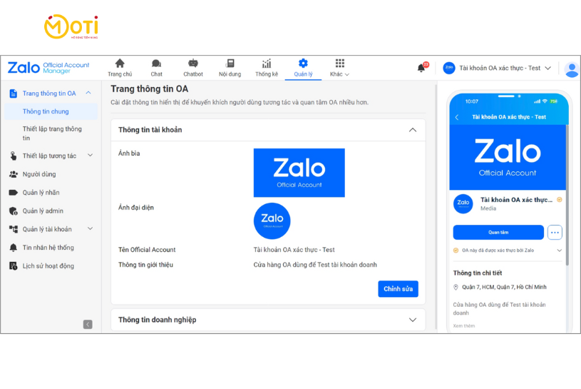 đăng bài zalo oa qua website