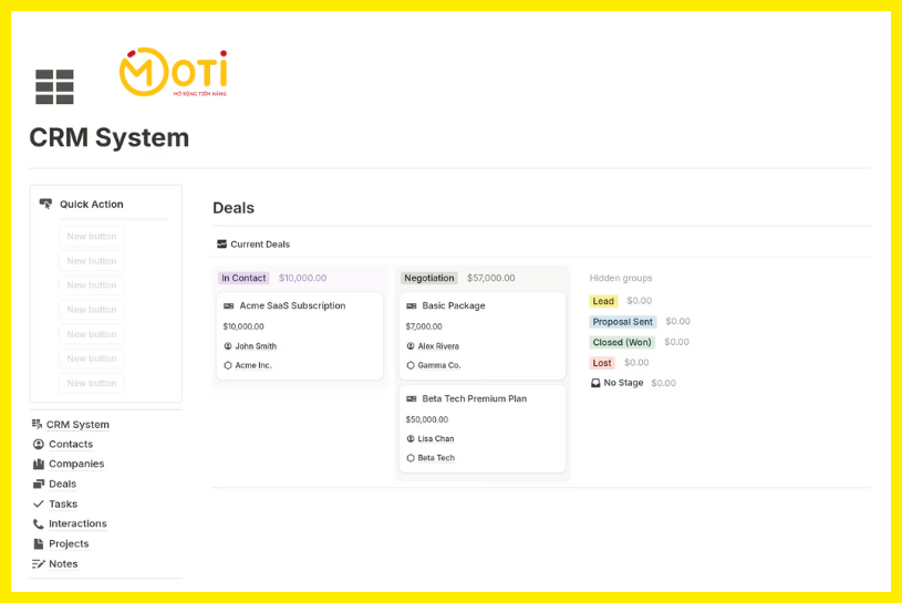 crm system là gì