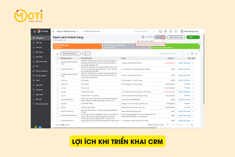 phần mềm crm