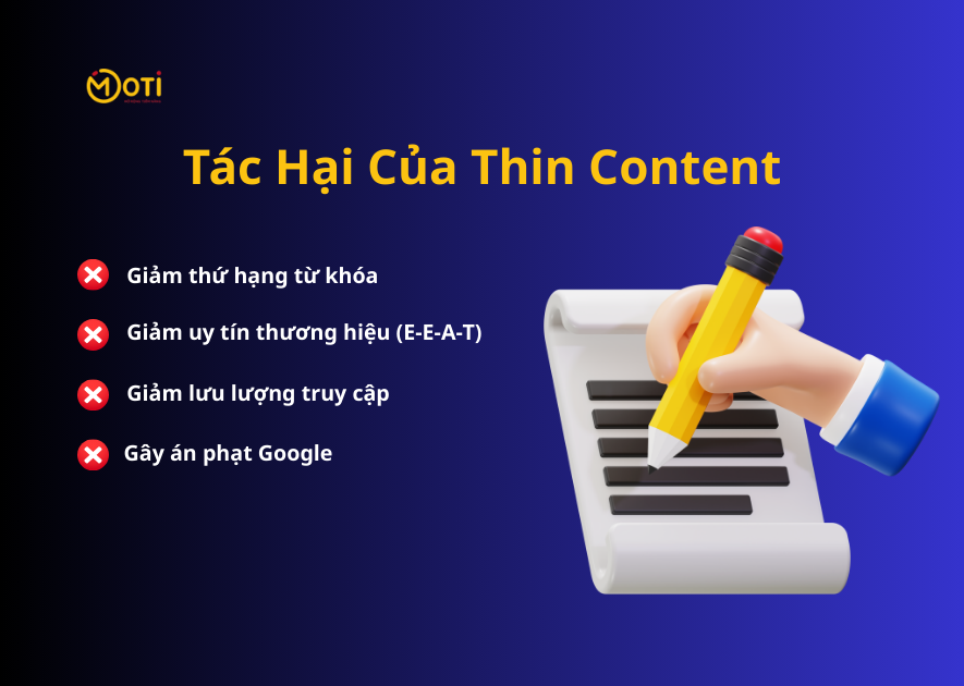 thin content là gì